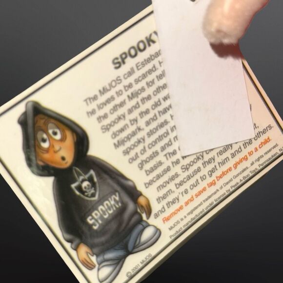 NWT Vintage 2001 Homies Mijo's Spooky Plush Doll 9”  Tag is Attached - Picture 5 of 6